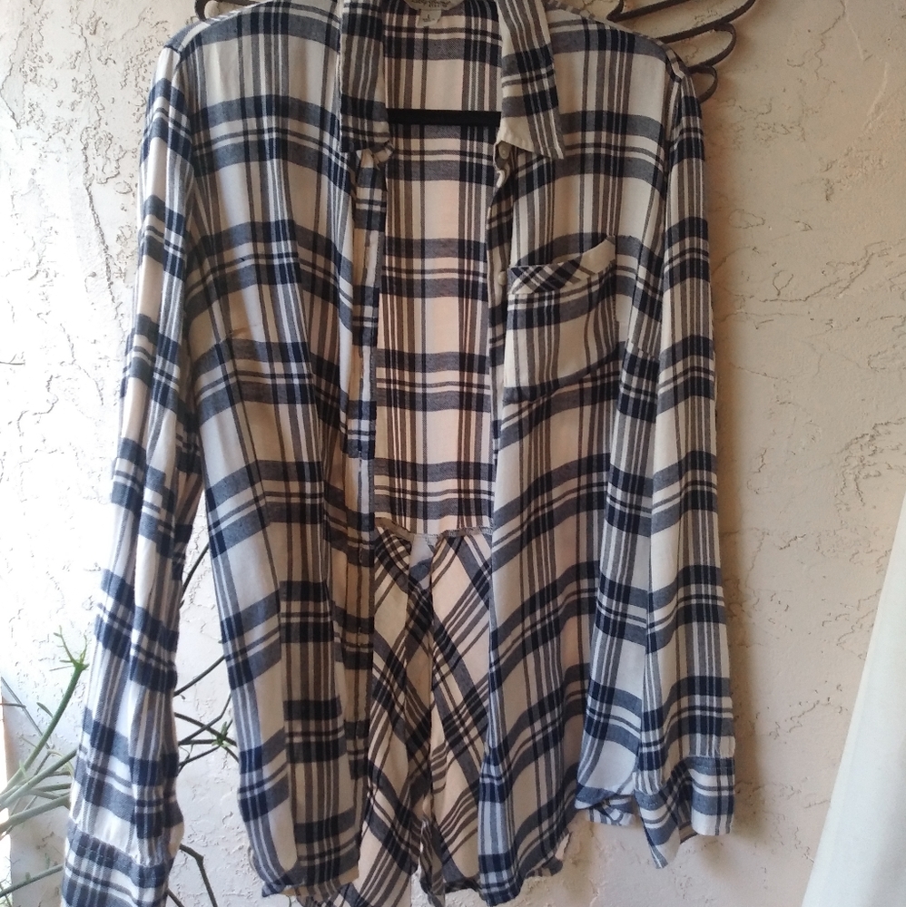 Lucky Flannel Button Down